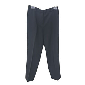 Jones New York Black Dress Pants 8 Petite Straight Leg Career Trousers